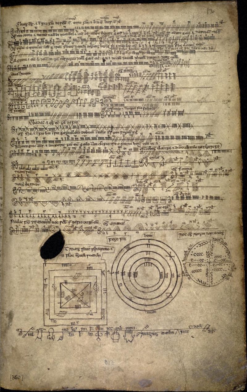 Ogham Tract Intact Manuscript