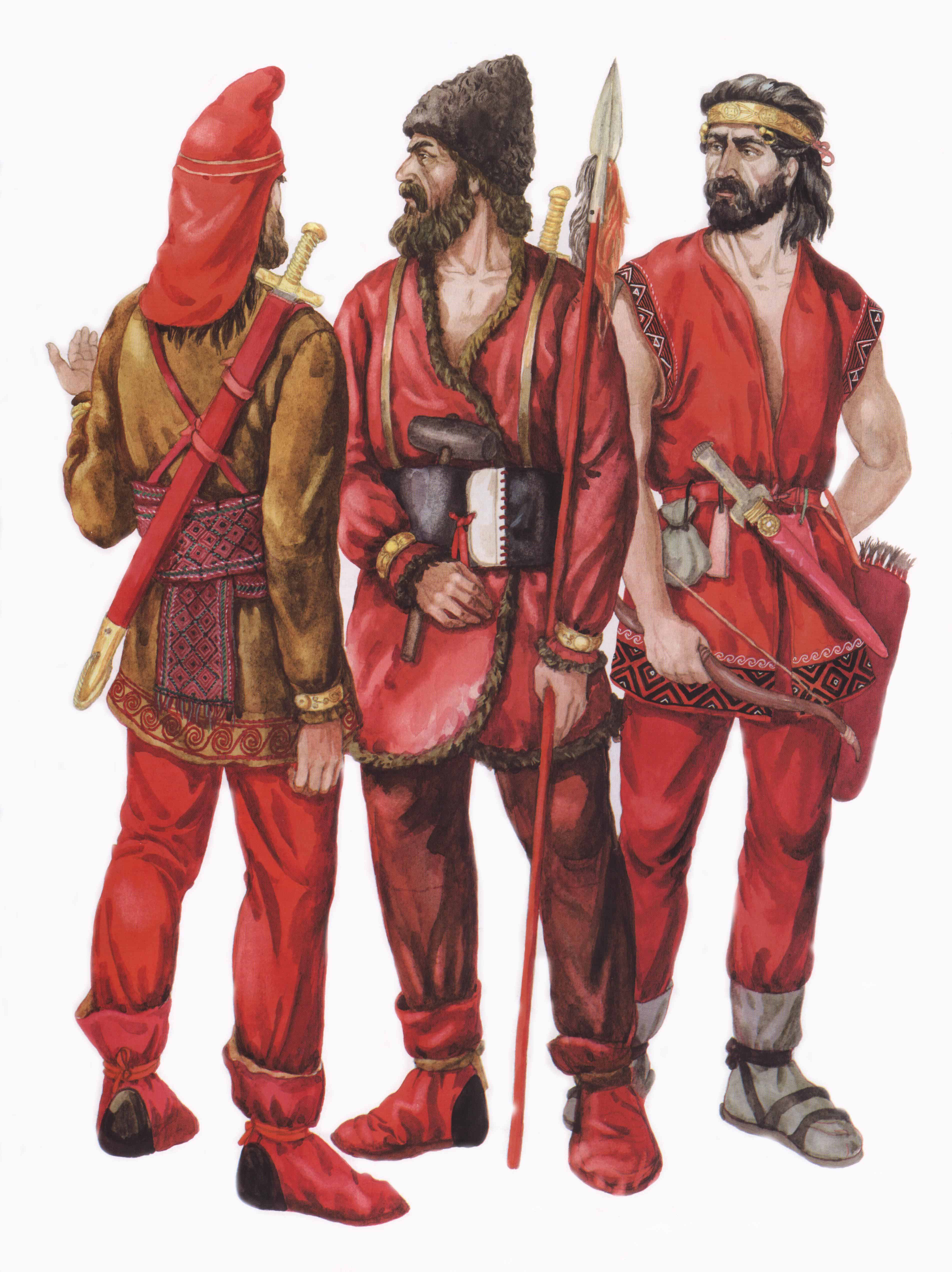 Cimmerian looking men(similar to my family)